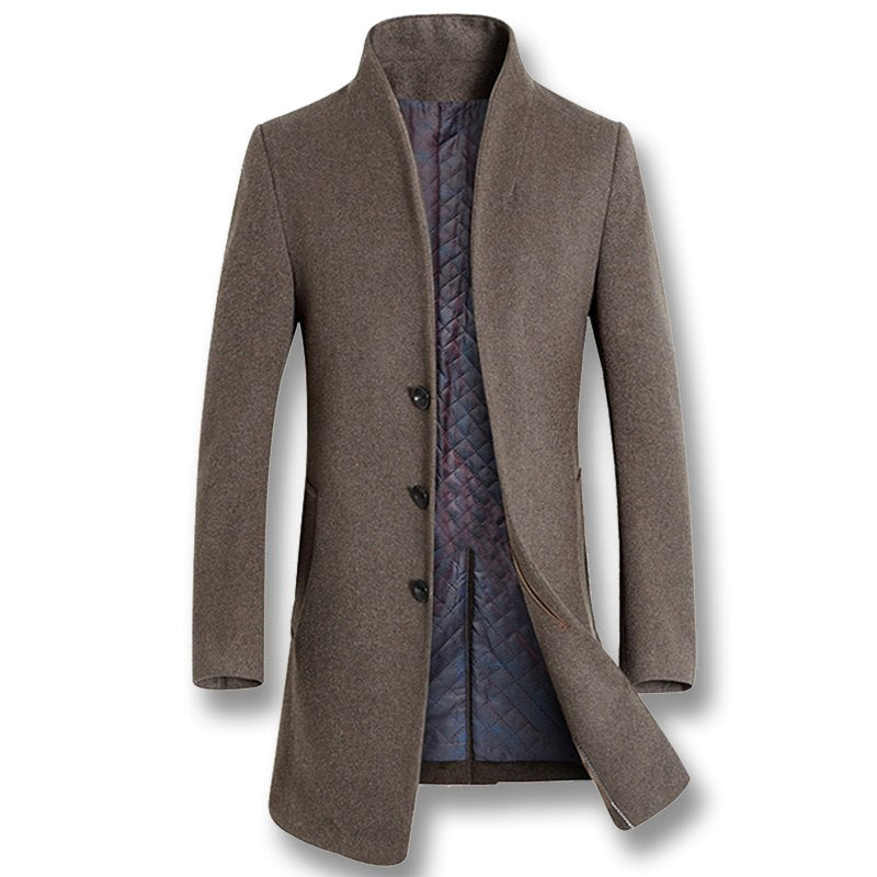 Ralph | Winter woolen long peacoat afbeelding 11