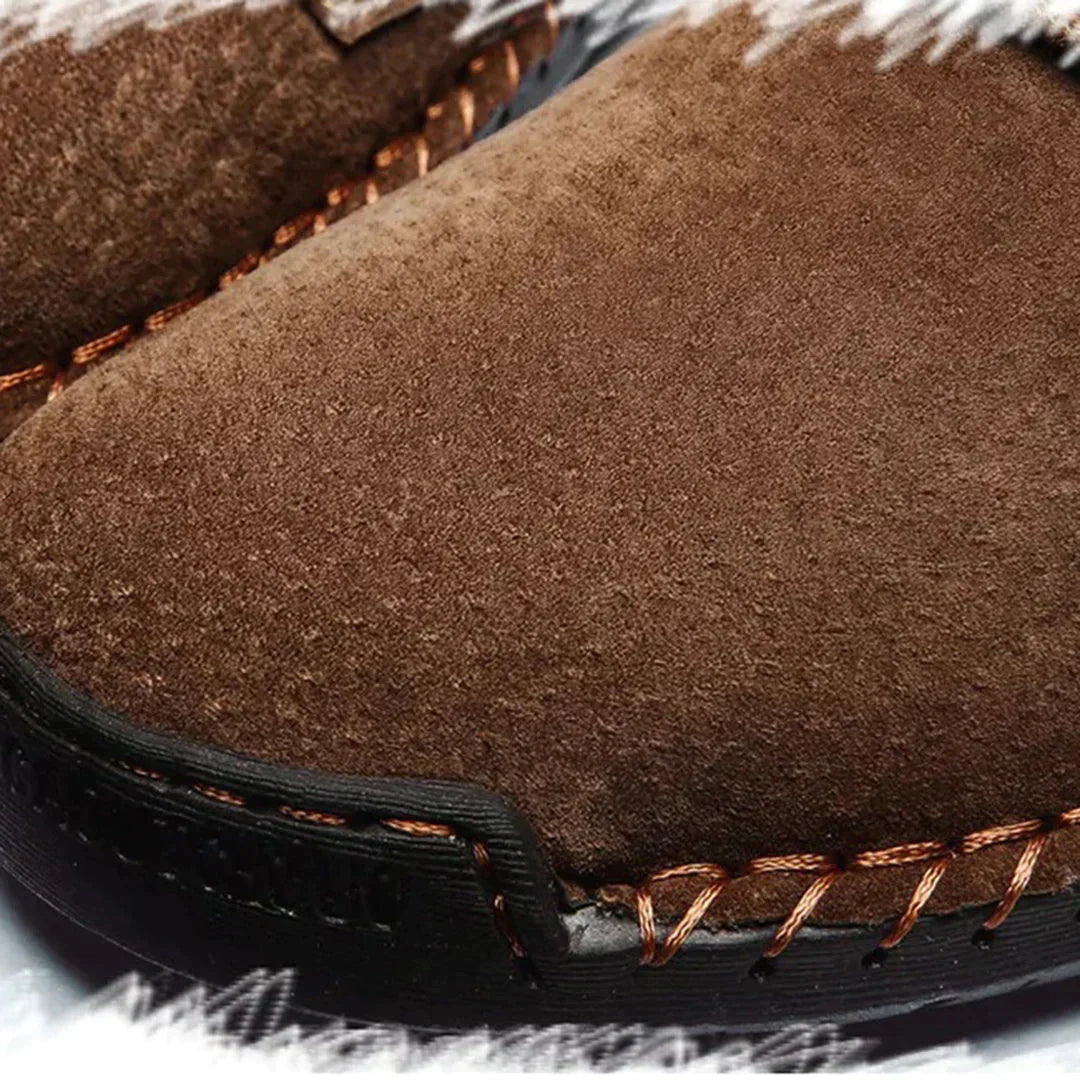 Jered | Stijlvolle leren laarzen in de kleur Bruin voor heren in stijl ideaal voor de herfst.