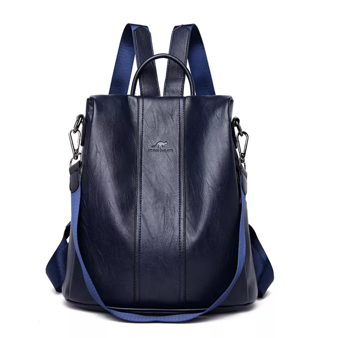 Jessie Antidiefstal Rugzak | Ruim & Stijlvol in de kleur Marineblauw voor dames in stijl geschikt voor alle seizoenen.