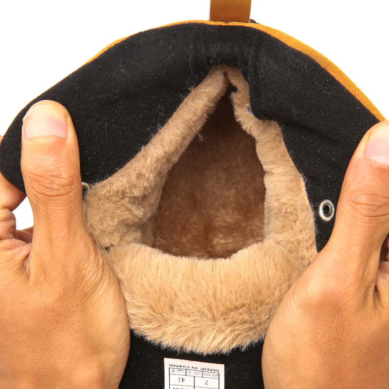 Jorn | Stijlvolle heren winterschoenen in de kleur Bruin voor heren in stijl ideaal voor de winter