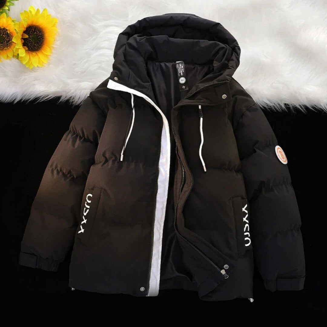 Joshua | Moderne herenjas in de kleur Zwart voor heren in Outdoor stijl geschikt voor alle seizoenen.