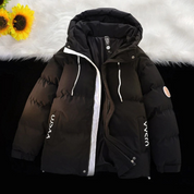 Joshua | Moderne herenjas in de kleur Zwart voor heren in Outdoor stijl geschikt voor alle seizoenen.