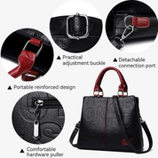 Kaye Grote Draagtas | Handig & Modieus in de kleur Rood voor dames in stijl geschikt voor alle seizoenen.