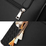 Klaire Crossbody Tas | Charmant & Trendy in de kleur Zwart voor dames in stijl geschikt voor alle seizoenen.