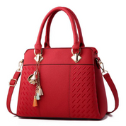Klaire Crossbody Tas | Charmant & Trendy in de kleur Wijnrood voor dames in stijl geschikt voor alle seizoenen.