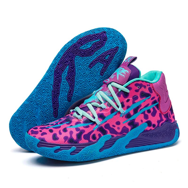 Kobe | Basketbalschoenen voor Heren in de kleur Blauw voor heren in stijl ideaal voor de herfst.