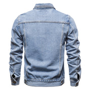 L Scott | Denim Jacket in de kleur Zwart voor heren in Heritage stijl geschikt voor alle seizoenen.