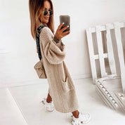 Lang vest voor vrouwen in de kleur Blauw voor dames in stijl geschikt voor alle seizoenen.