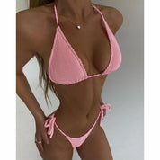 Lara | Sexy & trendy bikini in de kleur Roze voor dames in Beach stijl ideaal voor de zomer.