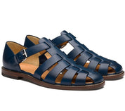 Lars | Leren sandalen in de kleur Wit voor heren in stijl ideaal voor de lente.
