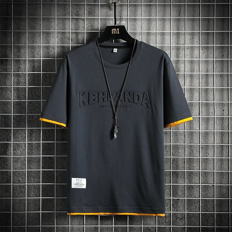 Lennart | Stijlvol zomer T-shirt in de kleur Grijs voor heren in stijl ideaal voor de zomer.