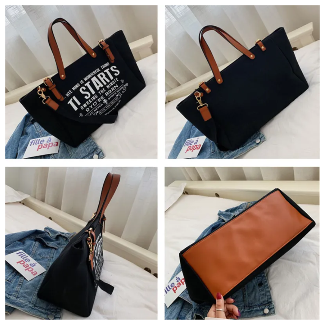 Lexie Grote Draagtas | Casual & Trendy in de kleur Blauw voor dames in stijl geschikt voor alle seizoenen.