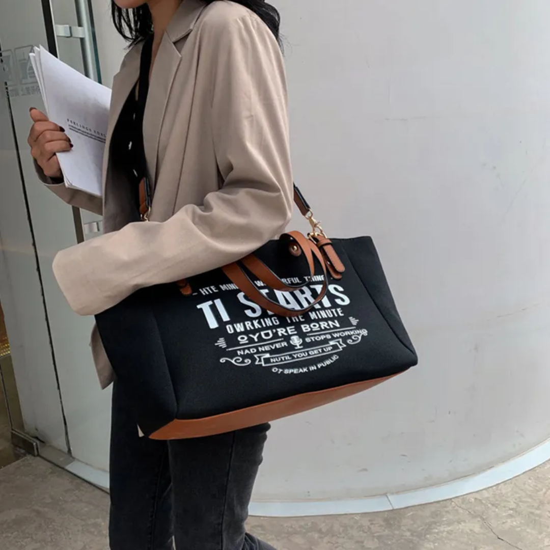 Lexie Grote Draagtas | Casual & Trendy in de kleur Blauw voor dames in stijl geschikt voor alle seizoenen.