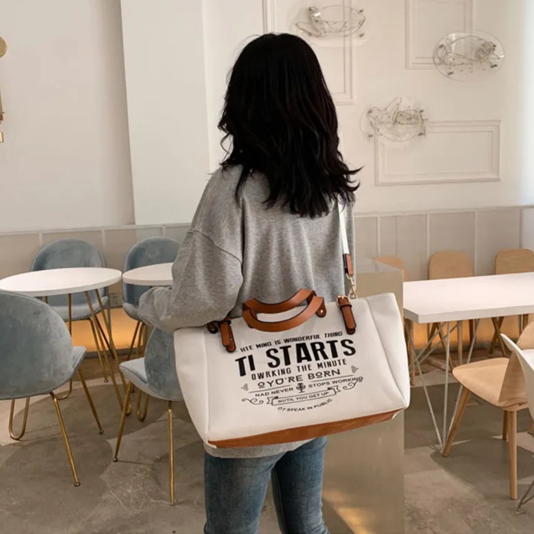 Lexie Grote Draagtas | Casual & Trendy in de kleur Blauw voor dames in stijl geschikt voor alle seizoenen.