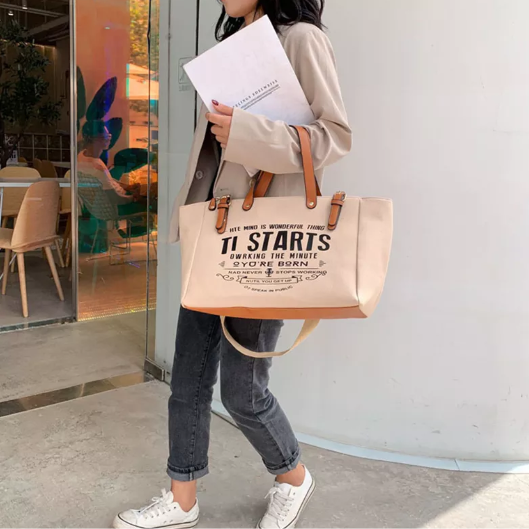 Lexie Grote Draagtas | Casual & Trendy in de kleur Blauw voor dames in stijl geschikt voor alle seizoenen.