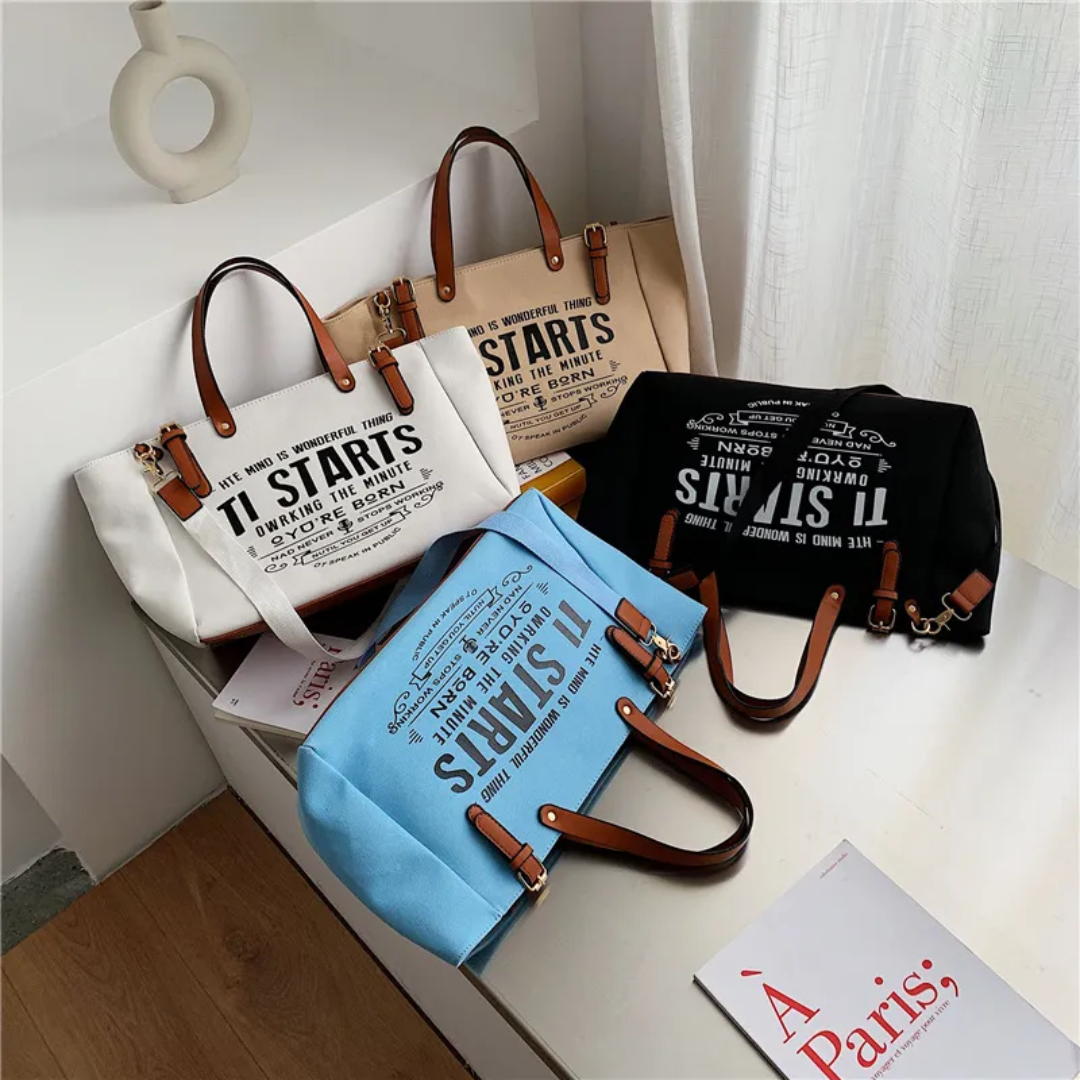 Lexie Grote Draagtas | Casual & Trendy in de kleur Blauw voor dames in stijl geschikt voor alle seizoenen.