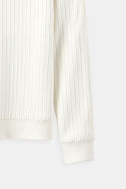 Stijlvolle Ribbels Gebreide Heren Longsleeve Trui - Liam