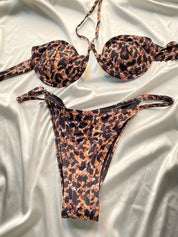 Liv | Sexy & trendy bikini in de kleur Luipaard voor dames in Beach stijl ideaal voor de zomer.