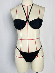 Liv | Sexy & trendy bikini in de kleur Luipaard voor dames in Beach stijl ideaal voor de zomer.