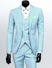 Complete en professionele 3-delige heren set met zakelijke blazer, vest en broek. Gemaakt van hoogwaardig en duurzaam materiaal, biedt dit ensemble kwaliteit, comfort en stijl voor diverse formele gelegenheden.