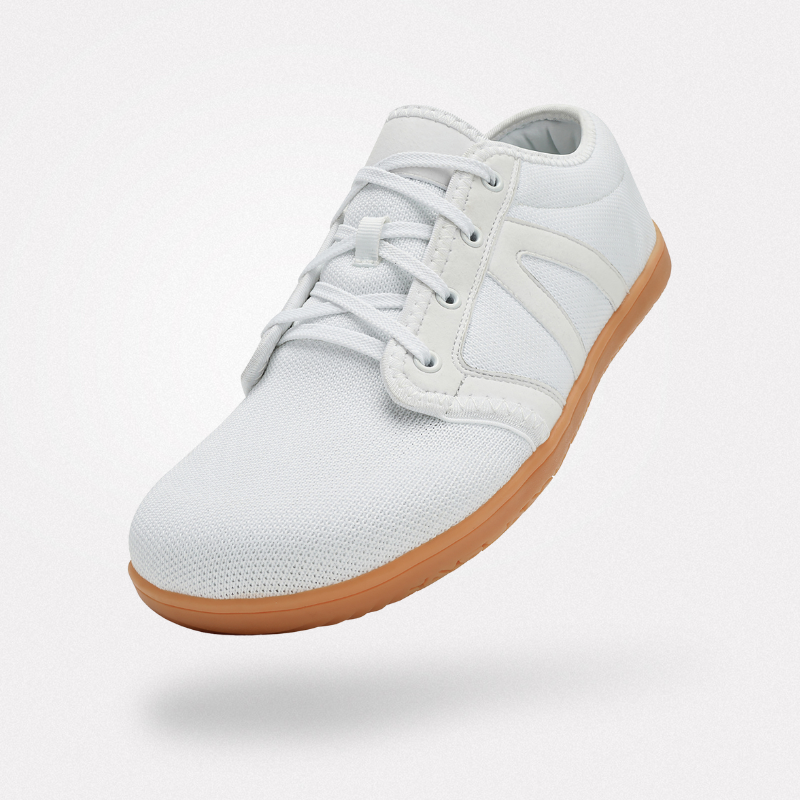 Loek | Comfortabele blotevoetsschoenen in de kleur Grijs voor heren in stijl geschikt voor alle seizoenen.