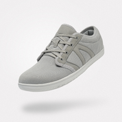 Loek | Comfortabele blotevoetsschoenen in de kleur Grijs voor heren in stijl geschikt voor alle seizoenen.