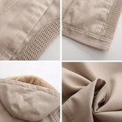 Loes | Stijlvolle suede leren jas voor vrouwen in de kleur Zwart voor dames in Heritage stijl geschikt voor alle seizoenen.