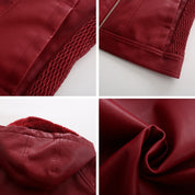 Loes | Stijlvolle suede leren jas voor vrouwen in de kleur Zwart voor dames in Heritage stijl geschikt voor alle seizoenen.