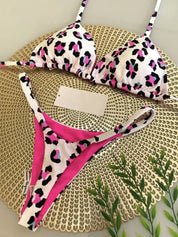 Lotte | Schattige & sexy bikini in de kleur Enkele kers voor dames in Beach stijl ideaal voor de zomer.