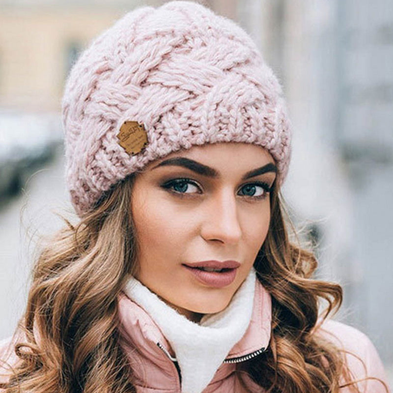 Lotte | Stijlvolle & comfy gebreide beanie in de kleur Roze voor dames in Streetwear stijl ideaal voor de winter