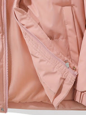 Lotte | Winterjack met capuchon voor dames in de kleur Roze voor dames in stijl ideaal voor de winter