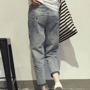 Luna | Trendy en Comfortabele Jeans in de kleur Lichtblauw voor dames in stijl ideaal voor de lente.