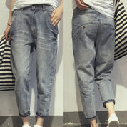 Luna | Trendy en Comfortabele Jeans in de kleur Lichtblauw voor dames in stijl ideaal voor de lente.
