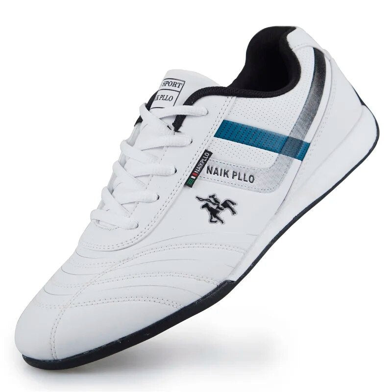 Luna | Trendy sportieve sneakers in de kleur Wit voor heren in stijl ideaal voor de herfst.