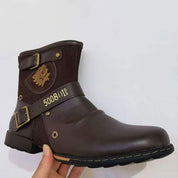 Luuk | Stoere Ritslaarzen in de kleur Zwart voor heren in stijl ideaal voor de herfst.