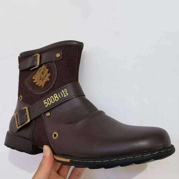 Luuk | Stoere Ritslaarzen in de kleur Zwart voor heren in stijl ideaal voor de herfst.