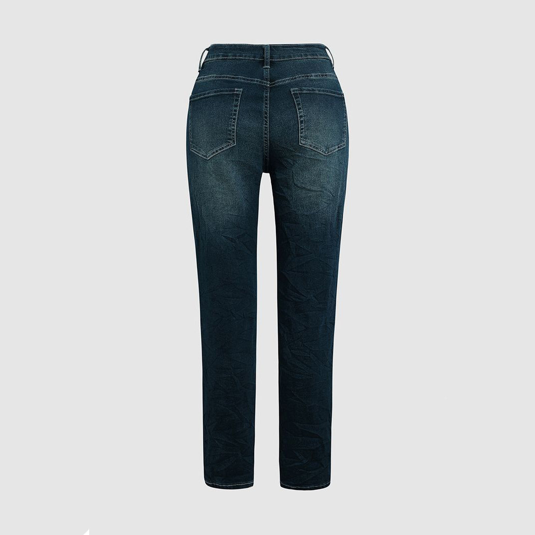 Maartje | Stijlvolle damesbroek in de kleur Blauw voor dames in stijl ideaal voor de herfst.