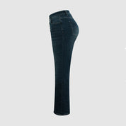 Maartje | Stijlvolle damesbroek in de kleur Blauw voor dames in stijl ideaal voor de herfst.