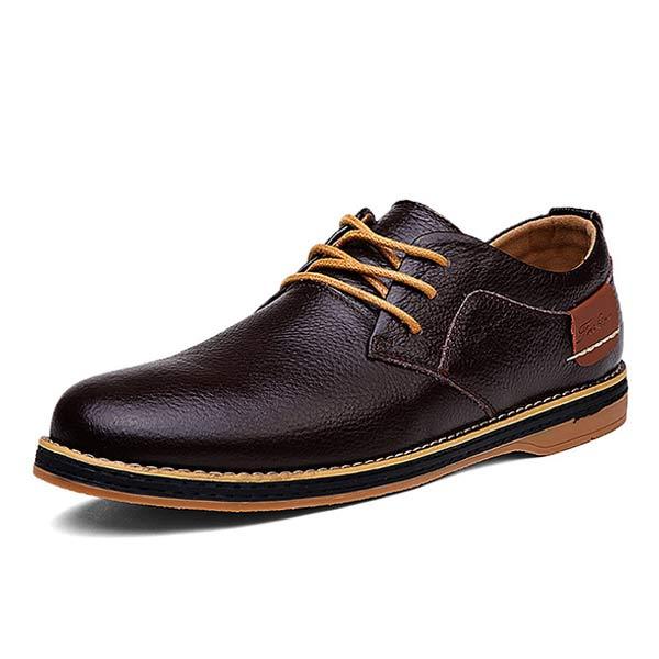 Marco | Casual Lederen Herenschoenen in de kleur Bruin voor heren in Casual stijl ideaal voor de winter