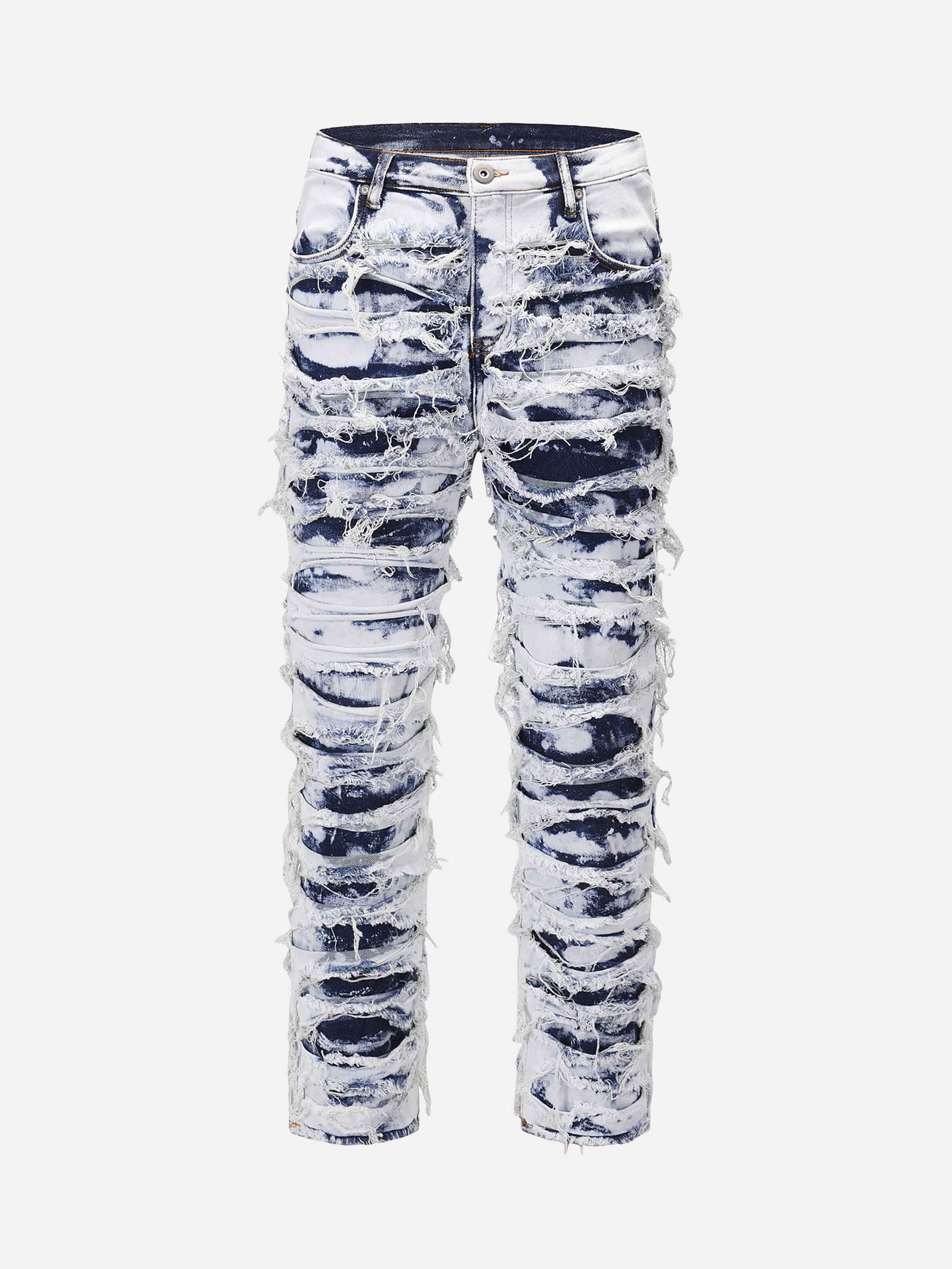 Maron | Oude gewassen jeans voor High Street in de kleur Blauw voor dames in stijl geschikt voor alle seizoenen.