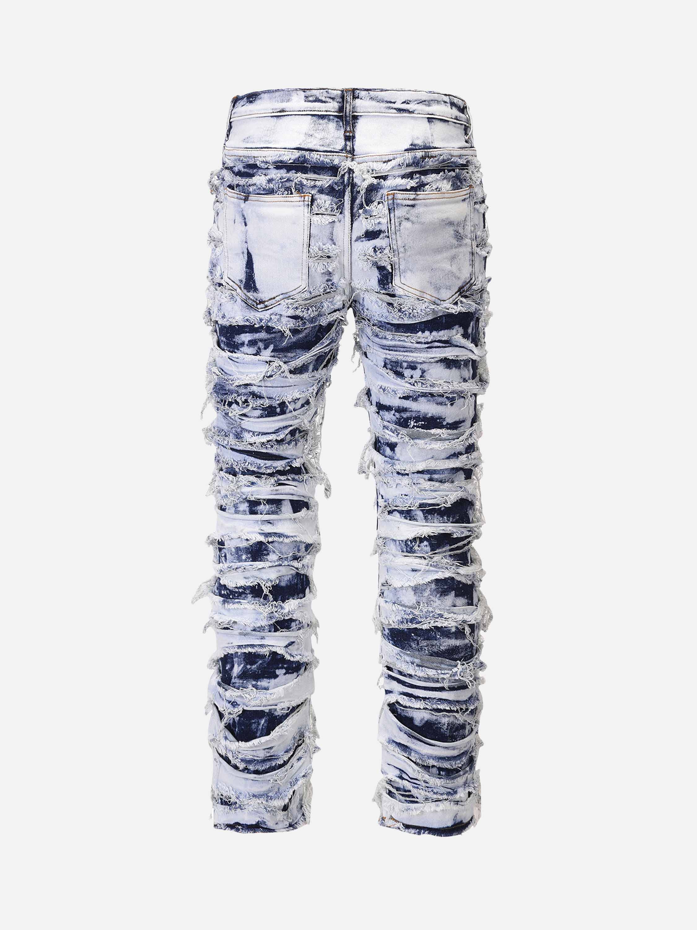 Maron | Oude gewassen jeans voor High Street in de kleur Blauw voor dames in stijl geschikt voor alle seizoenen.