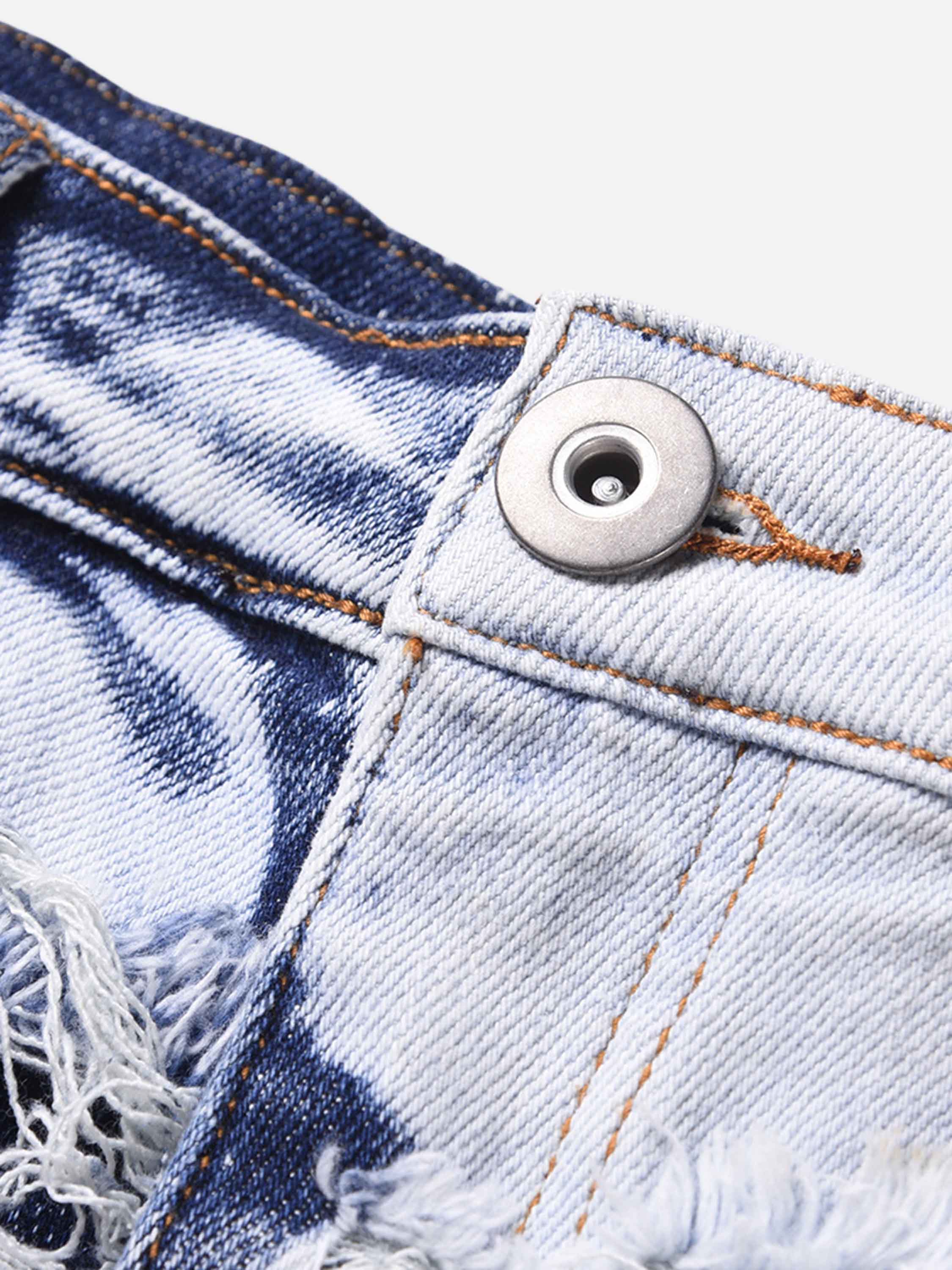 Maron | Oude gewassen jeans voor High Street in de kleur Blauw voor dames in stijl geschikt voor alle seizoenen.