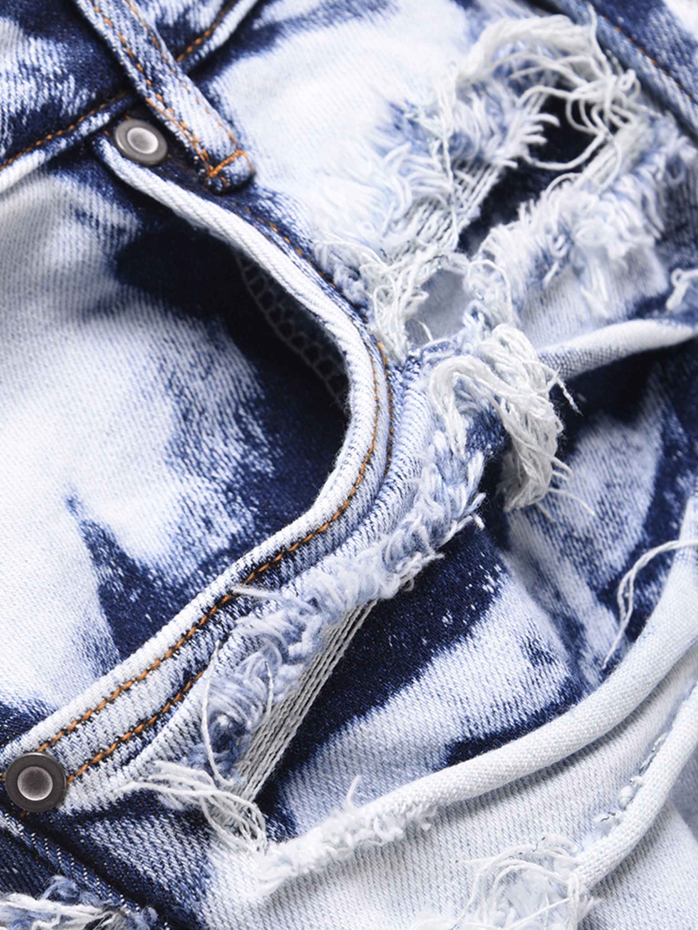 Maron | Oude gewassen jeans voor High Street in de kleur Blauw voor dames in stijl geschikt voor alle seizoenen.