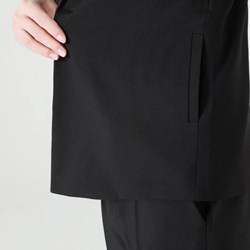 Martin | Stijlvolle smart-casual set in de kleur Zwart voor heren in Smart-casual stijl ideaal voor de zomer.