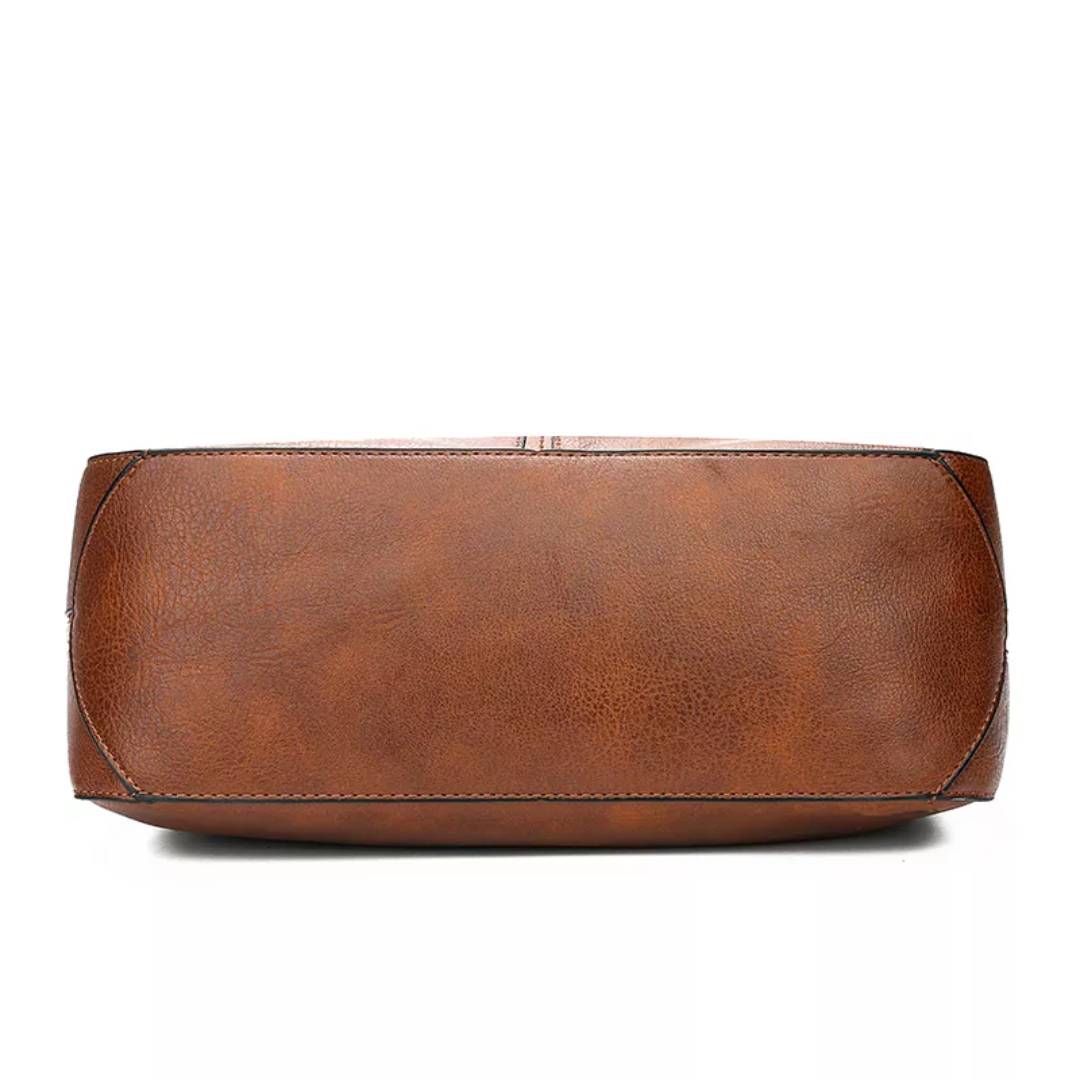 Martina Hobo Tas | Elegant & Vintage in de kleur Rood voor dames in Heritage stijl geschikt voor alle seizoenen.