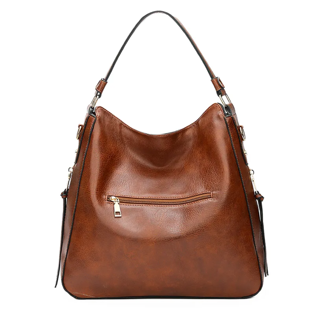 Martina Hobo Tas | Elegant & Vintage in de kleur Rood voor dames in Heritage stijl geschikt voor alle seizoenen.