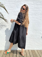 Mary | Shirt Jurk in de kleur XS/S voor dames in stijl ideaal voor de lente.