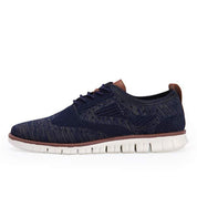 Matthijs klassieke herenschoenen in de kleur Blauw voor heren in Heritage stijl geschikt voor alle seizoenen.