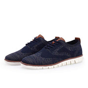 Matthijs klassieke herenschoenen in de kleur Blauw voor heren in Heritage stijl geschikt voor alle seizoenen.
