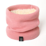 Mieke | Warme & stijlvolle nekwarmer in de kleur Roze voor dames in Lounge stijl ideaal voor de winter